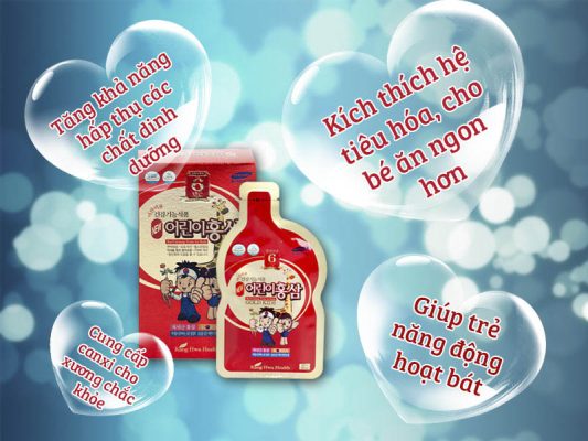 nước hồng sâm baby kanghwa